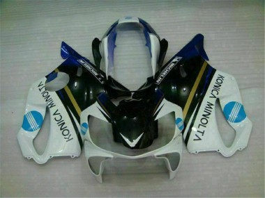 Affordable 2004-2007 White Black Honda CBR600 F4i Replacement Fairings Canada