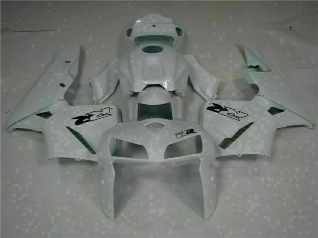 Affordable 2005-2006 White Honda CBR600RR Replacement Motorcycle Fairings Canada Affordable 2005-2006 White Honda CBR600RR Replacement Motorcycle Fairings Canada