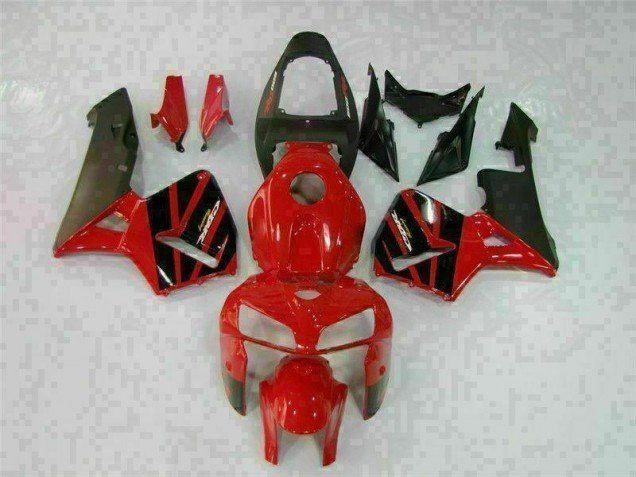 Affordable 2005-2006 Red Honda CBR600RR Motorcycle Replacement Fairings Canada