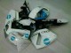 Affordable 2005-2006 White Blue Honda CBR600RR Motorcyle Fairings Canada