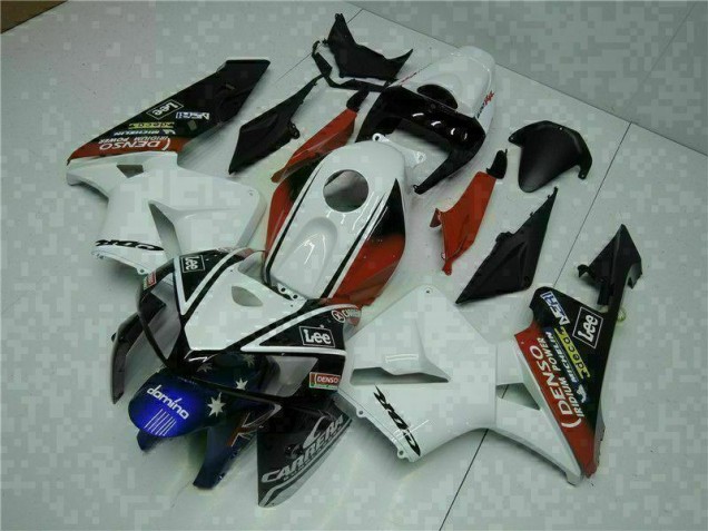 Affordable 2005-2006 White Red Black Lee Honda CBR600RR Motorbike Fairing Canada Affordable 2005-2006 White Red Black Lee Honda CBR600RR Motorbike Fairing Canada