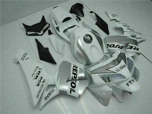 Affordable 2005-2006 White Repsol Honda CBR600RR Bike Fairings & Bodywork Canada Affordable 2005-2006 White Repsol Honda CBR600RR Bike Fairings & Bodywork Canada