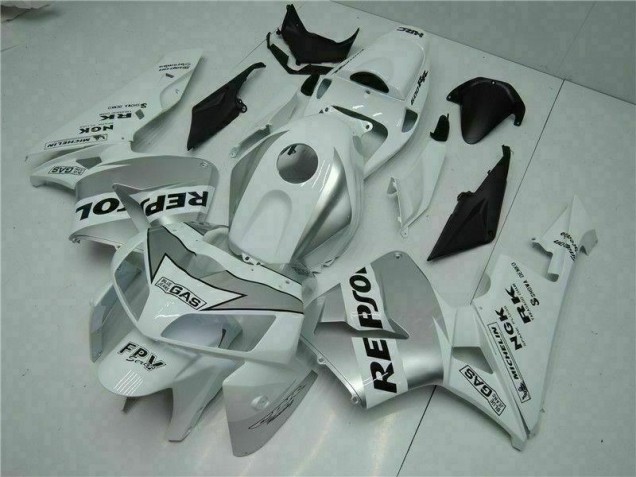 Affordable 2005-2006 White Repsol Honda CBR600RR Bike Fairings & Bodywork Canada Affordable 2005-2006 White Repsol Honda CBR600RR Bike Fairings & Bodywork Canada