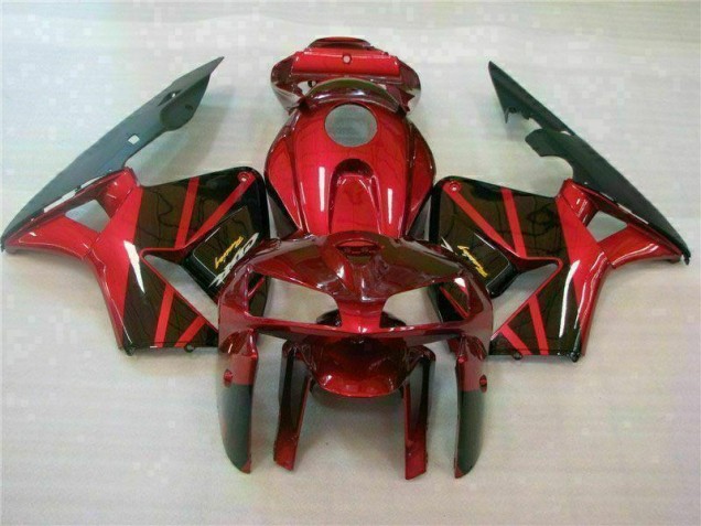 Affordable 2005-2006 Red Honda CBR600RR Motorbike Fairing Canada Affordable 2005-2006 Red Honda CBR600RR Motorbike Fairing Canada