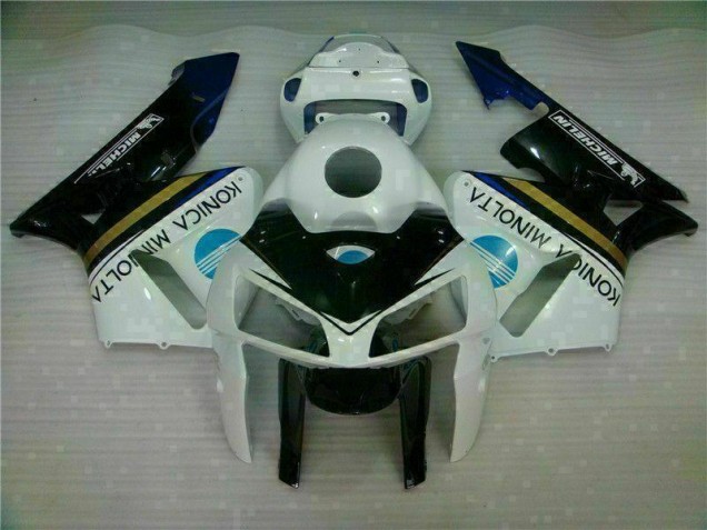 Affordable 2005-2006 White Black Honda CBR600RR Replacement Motorcycle Fairings Canada Affordable 2005-2006 White Black Honda CBR600RR Replacement Motorcycle Fairings Canada