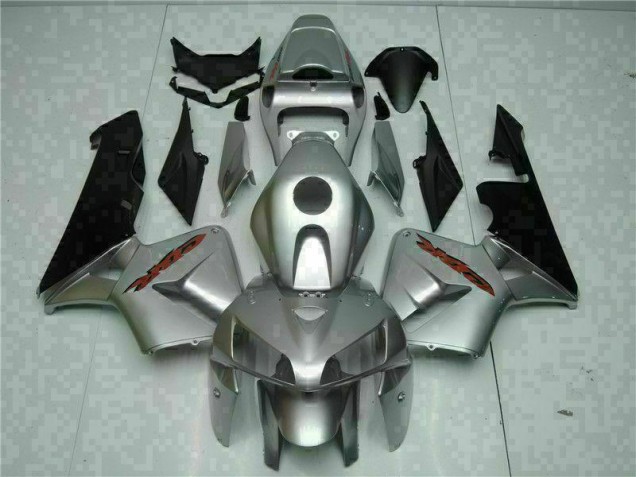 Affordable 2005-2006 Silver Honda CBR600RR Bike Fairing Kit Canada Affordable 2005-2006 Silver Honda CBR600RR Bike Fairing Kit Canada