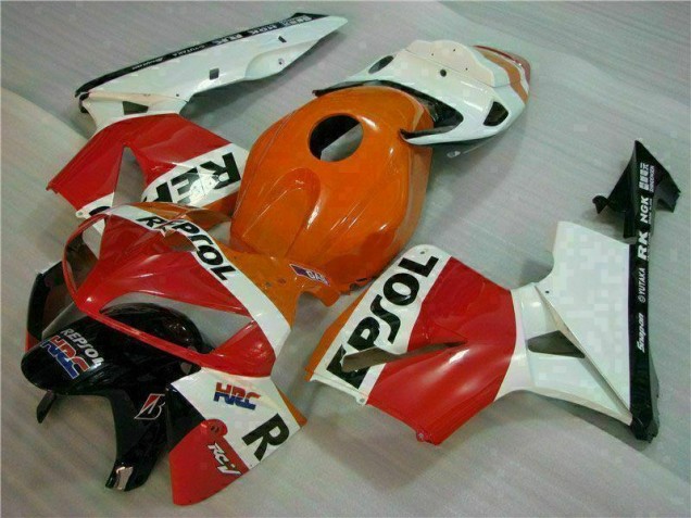Affordable 2005-2006 Orange Black Repsol Honda CBR600RR Motorcycle Bodywork Canada