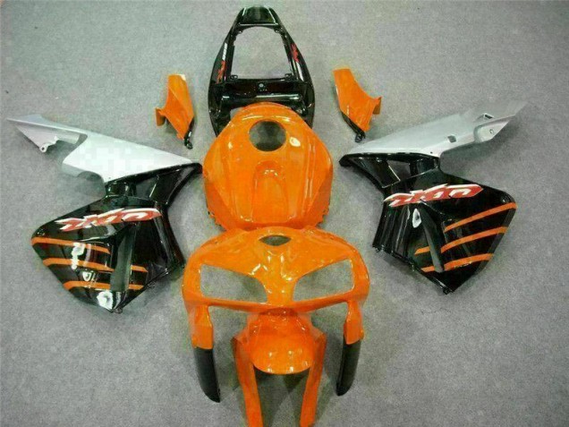 Affordable 2005-2006 Black Orange Honda CBR600RR Motorcycle Replacement Fairings Canada
