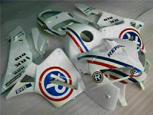 Affordable 2005-2006 White Honda CBR600RR Bike Fairings Canada Affordable 2005-2006 White Honda CBR600RR Bike Fairings Canada