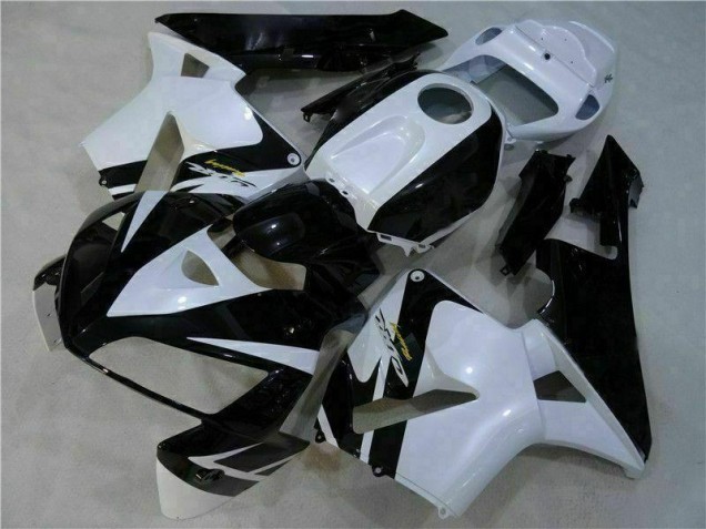 Affordable 2005-2006 White Black Honda CBR600RR Motorbike Fairing Canada