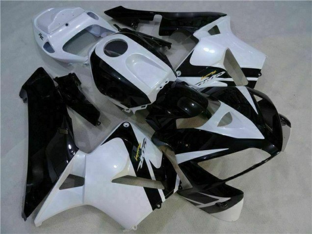 Affordable 2005-2006 White Black Honda CBR600RR Motorbike Fairing Canada