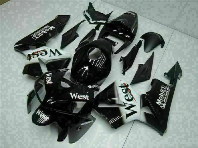 Affordable 2005-2006 Black West Honda CBR600RR Motorbike Fairing Kits Canada Affordable 2005-2006 Black West Honda CBR600RR Motorbike Fairing Kits Canada