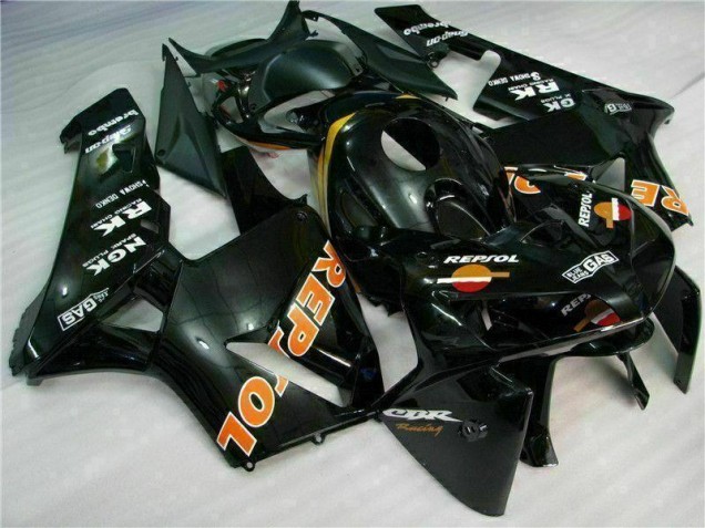 Affordable 2005-2006 Black Repsol Honda CBR600RR Motorcylce Fairings Canada Affordable 2005-2006 Black Repsol Honda CBR600RR Motorcylce Fairings Canada