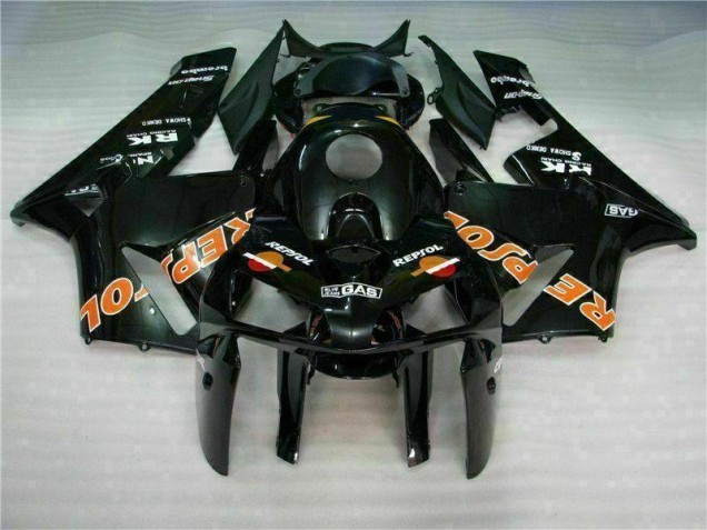 Affordable 2005-2006 Black Repsol Honda CBR600RR Motorcylce Fairings Canada Affordable 2005-2006 Black Repsol Honda CBR600RR Motorcylce Fairings Canada