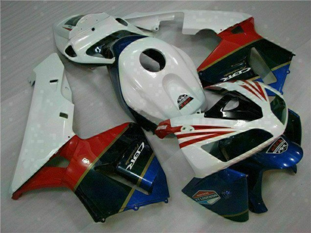 Affordable 2005-2006 White Honda CBR600RR Motorcycle Fairings Canada Affordable 2005-2006 White Honda CBR600RR Motorcycle Fairings Canada