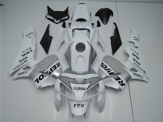 Affordable 2005-2006 White Silver Black Repsol Honda CBR600RR Motorbike Fairing Canada Affordable 2005-2006 White Silver Black Repsol Honda CBR600RR Motorbike Fairing Canada