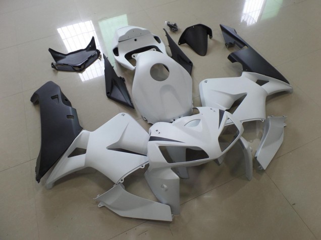 Affordable 2005-2006 White Black Honda CBR600RR Motorcycle Fairing Kits Canada