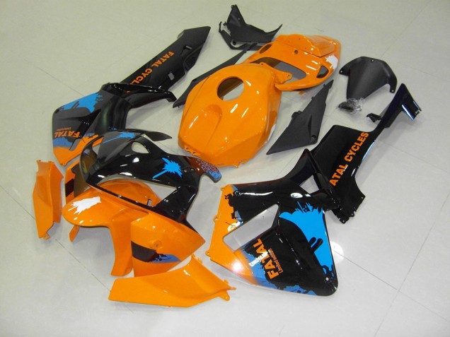Affordable 2005-2006 Orange Black Honda CBR600RR Motor Bike Fairings Canada