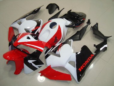 Affordable 2005-2006 Red White Black Honda CBR600RR Motorcylce Fairings Canada