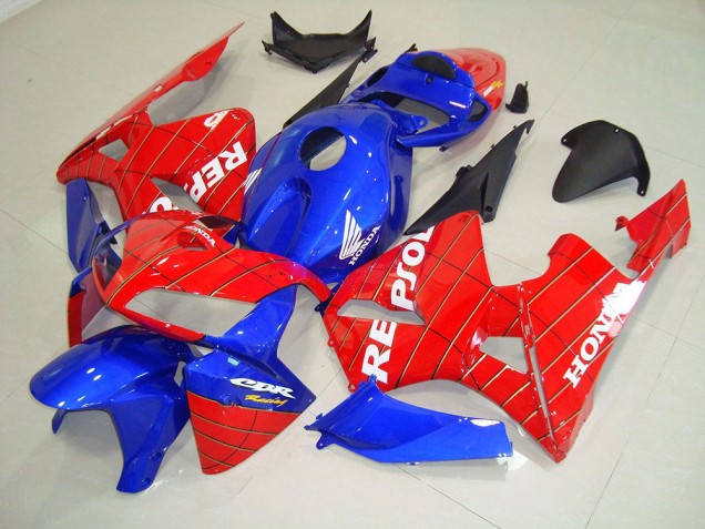 Affordable 2005-2006 Spider Man Repsol Honda CBR600RR Motorcycle Fairing Kits Canada