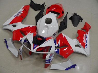 Affordable 2005-2006 Red White Honda CBR600RR Motorcycle Fairing Kit Canada