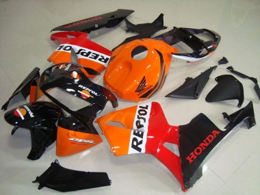Affordable 2005-2006 Repsol Honda CBR600RR Motorcycle Fairings Bodywork Canada