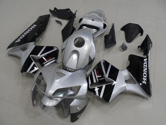 Affordable 2005-2006 Silver Grey Honda CBR600RR Motorcyle Fairings Canada