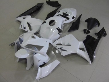 Affordable 2005-2006 White with Special Decals Honda CBR600RR Motorcylce Fairings Canada