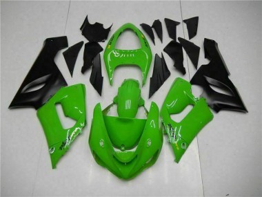 Affordable 2005-2006 Green Kawasaki ZX6R Motorbike Fairing Canada
