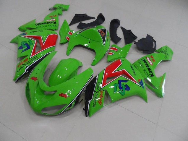 Affordable 2005-2006 Neos Banca Kawasaki ZX6R Bike Fairing Kit Canada Affordable 2005-2006 Neos Banca Kawasaki ZX6R Bike Fairing Kit Canada