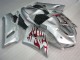 Affordable 2005-2006 Silver Red Flames Kawasaki ZX6R Motorcycle Fairings Canada Affordable 2005-2006 Silver Red Flames Kawasaki ZX6R Motorcycle Fairings Canada