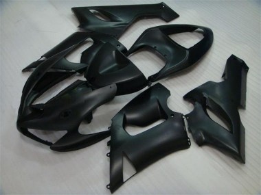 Affordable 2005-2006 Matte Black Kawasaki ZX6R Bike Fairing Canada