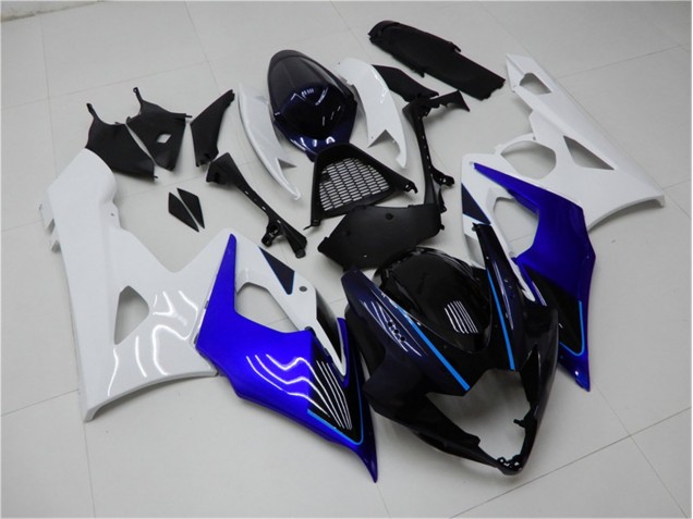 Affordable 2005-2006 Blue White Suzuki GSXR 1000 Motorcycle Fairing Kits Canada Affordable 2005-2006 Blue White Suzuki GSXR 1000 Motorcycle Fairing Kits Canada