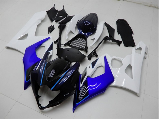 Affordable 2005-2006 Blue White Suzuki GSXR 1000 Motorcycle Fairing Kits Canada Affordable 2005-2006 Blue White Suzuki GSXR 1000 Motorcycle Fairing Kits Canada