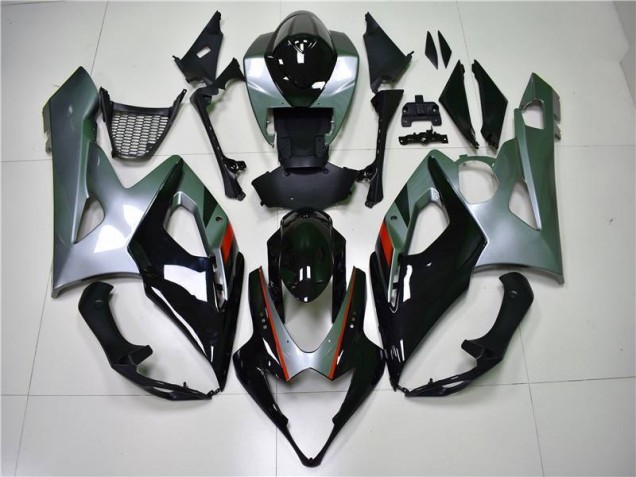 Affordable 2005-2006 Black Silver Suzuki GSXR 1000 Motorcycle Fairing Kit Canada Affordable 2005-2006 Black Silver Suzuki GSXR 1000 Motorcycle Fairing Kit Canada