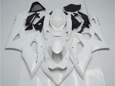 Affordable 2005-2006 White Suzuki GSXR 1000 Bike Fairings Canada