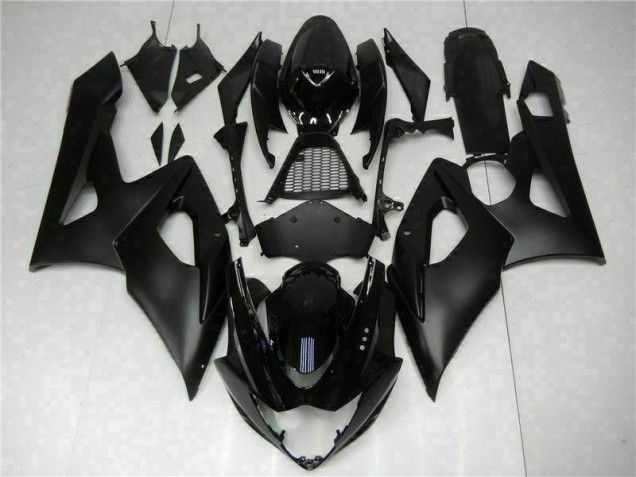 Affordable 2005-2006 Black Suzuki GSXR 1000 Motorcycle Fairings Kits Canada
