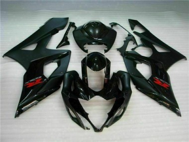 Affordable 2005-2006 Black Suzuki GSXR 1000 Motorcycle Replacement Fairings Canada