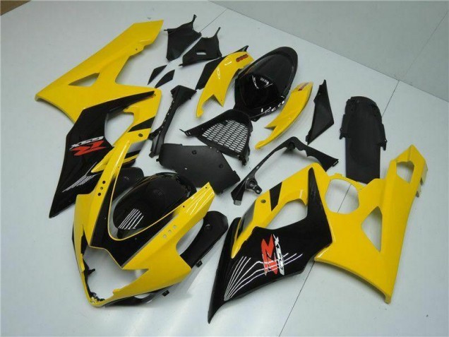 Affordable 2005-2006 Yellow Suzuki GSXR 1000 Replacement Fairings Canada Affordable 2005-2006 Yellow Suzuki GSXR 1000 Replacement Fairings Canada