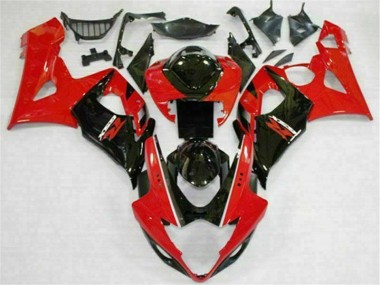 Affordable 2005-2006 Red Black Suzuki GSXR 1000 Motorcycle Fairings Canada
