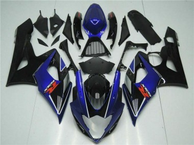 Affordable 2005-2006 Blue Black Suzuki GSXR 1000 Bike Fairing Canada