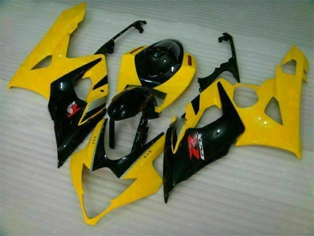 Affordable 2005-2006 Yellow Black Suzuki GSXR 1000 Motor Bike Fairings Canada Affordable 2005-2006 Yellow Black Suzuki GSXR 1000 Motor Bike Fairings Canada