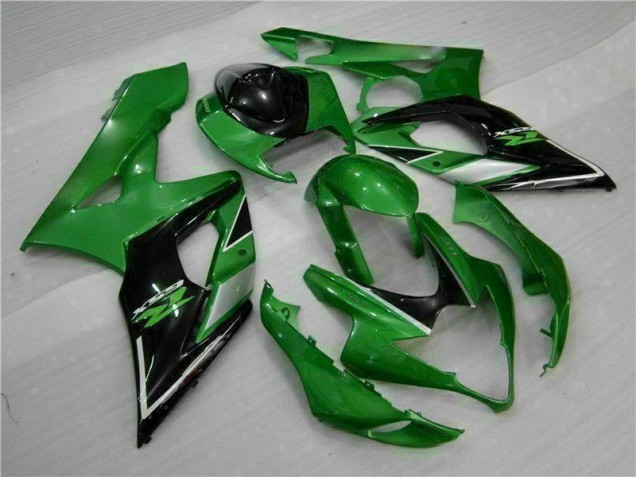 Affordable 2005-2006 Green Suzuki GSXR 1000 Replacement Motorcycle Fairings Canada