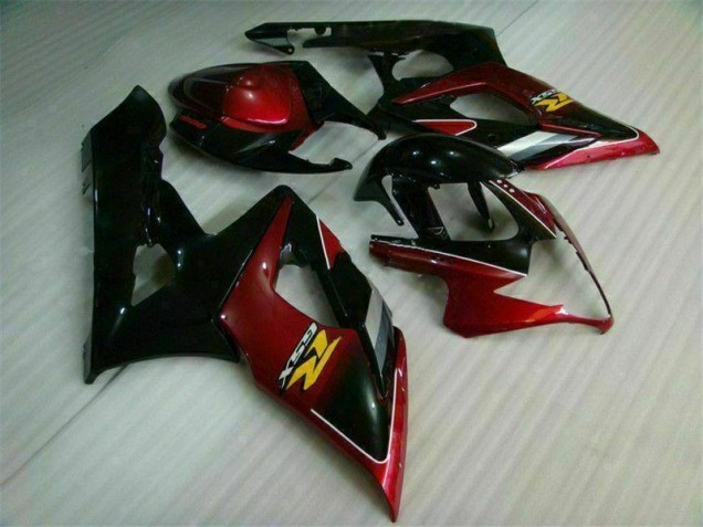 Affordable 2005-2006 Red Black Suzuki GSXR 1000 Bike Fairing Kit Canada Affordable 2005-2006 Red Black Suzuki GSXR 1000 Bike Fairing Kit Canada