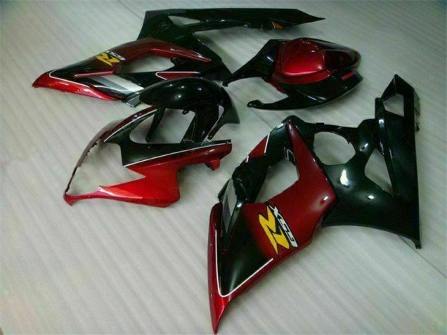 Affordable 2005-2006 Red Black Suzuki GSXR 1000 Bike Fairing Kit Canada Affordable 2005-2006 Red Black Suzuki GSXR 1000 Bike Fairing Kit Canada