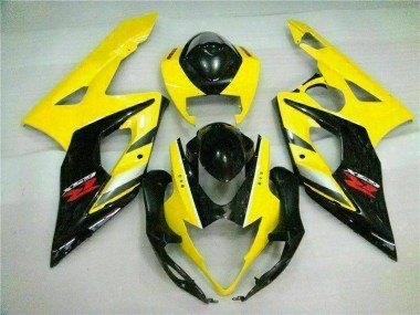 Affordable 2005-2006 Yellow Black Suzuki GSXR 1000 Motorcycle Fairings Kits Canada