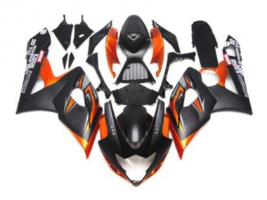 Affordable 2005-2006 Black Orange Suzuki GSXR 1000 Motorbike Fairing Canada