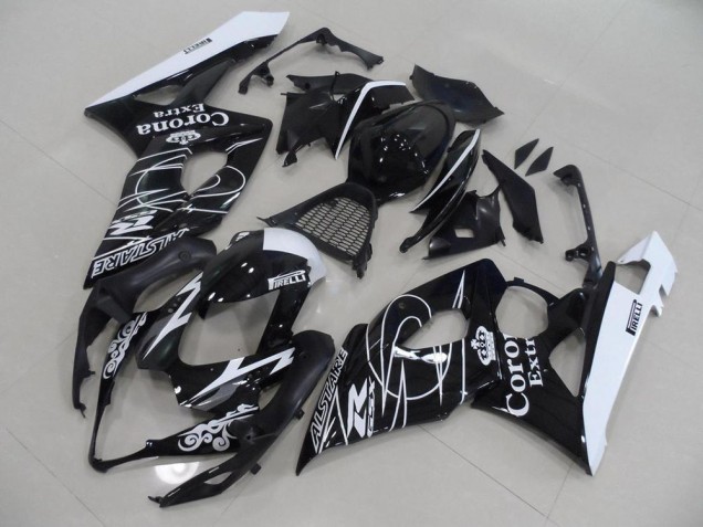 Affordable 2005-2006 Black Corona Suzuki GSXR 1000 Bike Fairing Kit Canada
