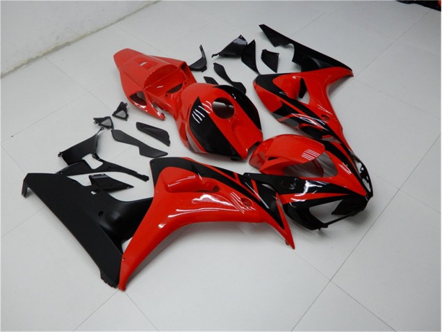 Affordable 2006-2007 Red Black Honda CBR1000RR Motorbike Fairing Canada