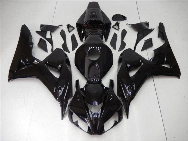 Affordable 2006-2007 Glossy Black Honda CBR1000RR Motor Bike Fairings Canada Affordable 2006-2007 Glossy Black Honda CBR1000RR Motor Bike Fairings Canada